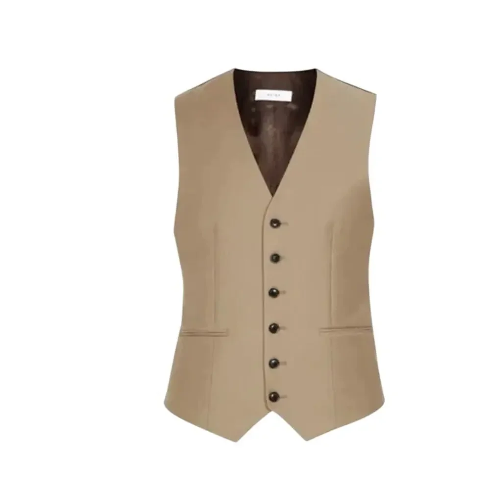 REISS Barolo Gaberdine Waist Coat Size 36 NEW $255 Vest Suiting